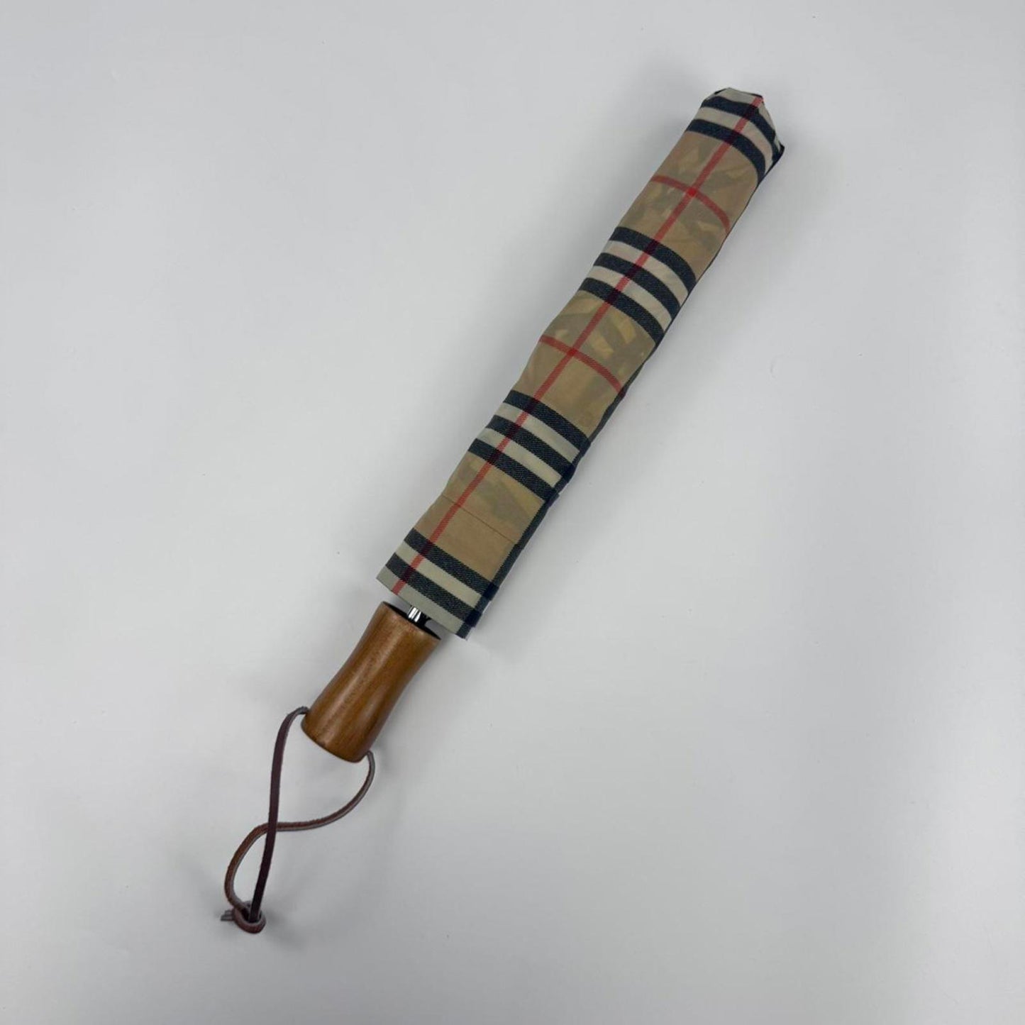 Burberry Nova Check Telescopic Umbrella