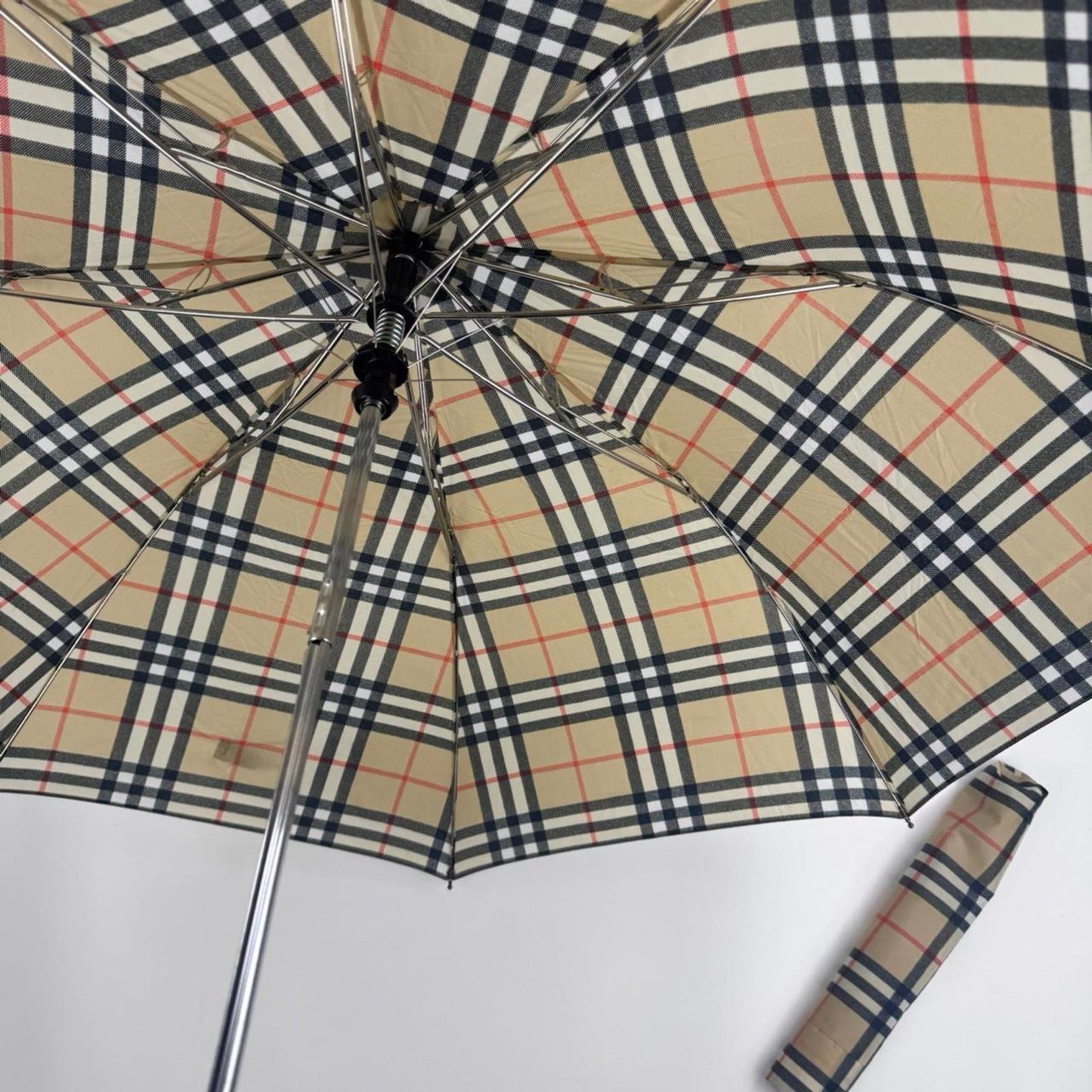 Burberry Nova Check Telescopic Umbrella