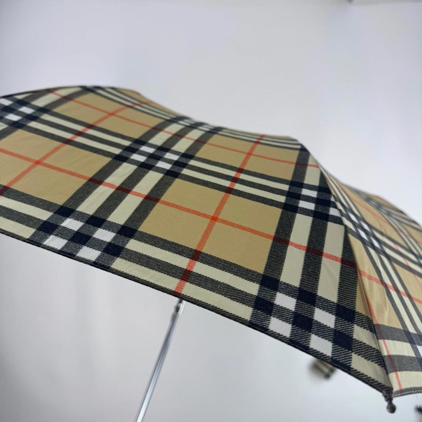 Burberry Nova Check Telescopic Umbrella