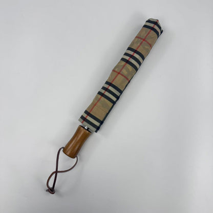 Burberry Nova Check Telescopic Umbrella
